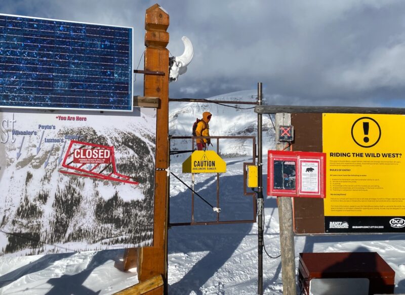 The Wild West, Sunshine Village, Canada. Image © PlanetSKI